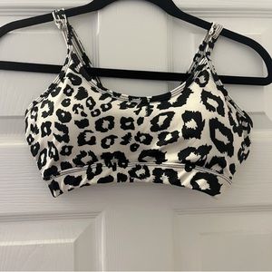 Cheetah print Shein bikini top